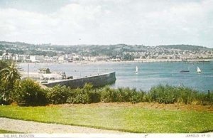 Paignton Bay Devon Postcard