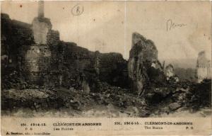 CPA 1914-15 - CLERMONT-en-ARGONNE - Les Ruines (432381)