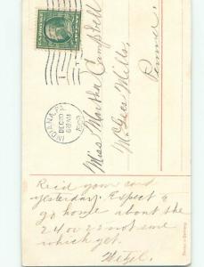 Divided-Back NEW YEAR SCENE Great Postcard AA2171