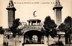 CPA Porte de NEUILLY-sur-SEINE Luna Park (412809)