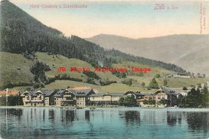 Austria, Zell am See, Hotel Elisabeth u. Schmittenhohe, Stengel No 2712