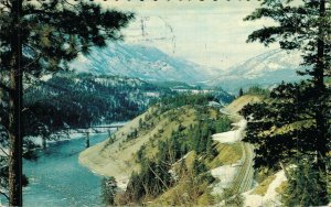 Canada Fraser Canyon British Columbia Vintage Postcard 07.80