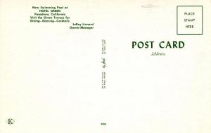 CA - Pasadena. Hotel Green Swimming Pool