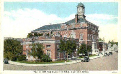 Post Office & Municipal Building in Rumford, Maine