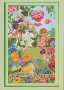 Children's Art Postcard - Fairies of The Garden RR17367 