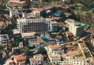 Palma de Mallorca, Spain - Aerial View of Hotels and Climb to Bonanova