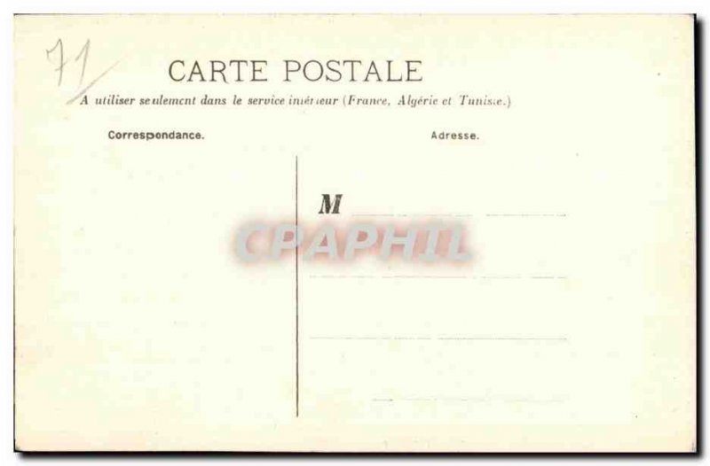 Saint Point - Parc du Chateau de Lamartine - Old Postcard