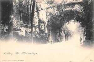 Die Rheinanlagen, Coblenz Germany Unused 