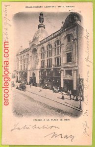 af4453 - BELGIUM Belgique - Carte Postal Ancienne VINTAGE POSTCARD -Anvers-1902-