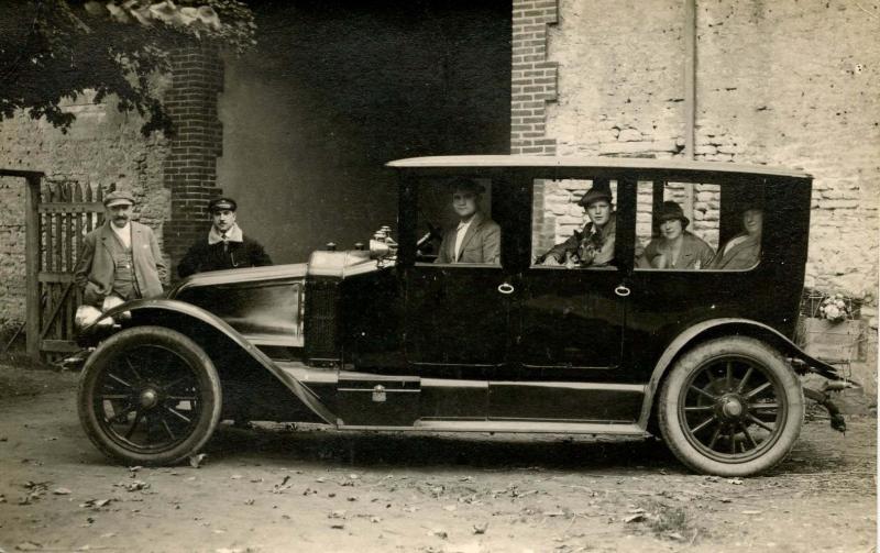 Early Limousine, 1920's.  *RPPC