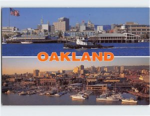 Postcard Jack London Square, Oakland, California