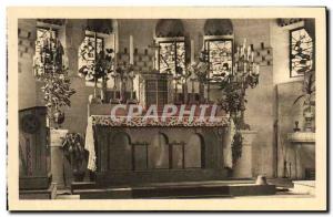 Old Postcard Ossuary Lighthouse Catholic Chapel Douamont Army major L & # 39a...