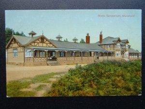 Nottinghamshire MANSFIELD Notts Sanatorium c1906 Postcard by Valentine