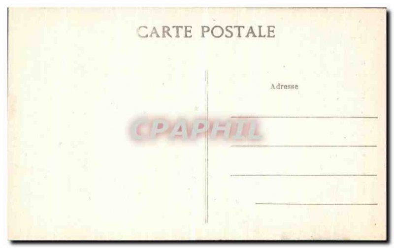 Postcard Old Vezelay Madeleine Church