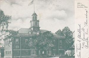 Post Office Brockton Massachusetts 1906