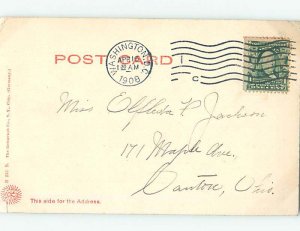 Pre-Chrome LIBRARY SCENE Washington DC AH5888