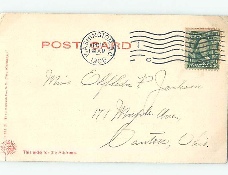 Pre-Chrome LIBRARY SCENE Washington DC AH5888