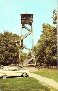 Steel Observation Tower Gettysburg PA Vintage Postcard Standard View Card