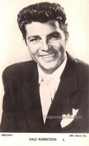 Dale Robertson Movie Star Actor Actress Film Star Unused 