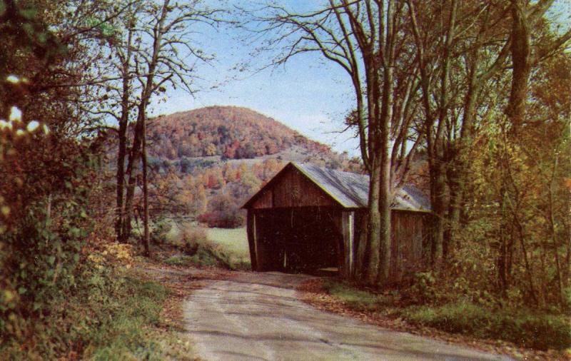 VT - White River. Covered Bridge between South Royalton and Chelsea