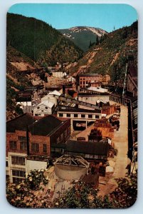 Burke Idaho ID Postcard Hecla Mining Co. Exterior Building c1960 Vintage Antique