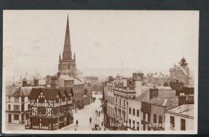 Herefordshire Postcard - Hereford High Town. Posted 1947 -   T4634