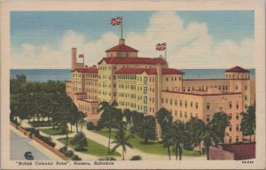 Postcard British Colonial Hotel Nassau Bahamas