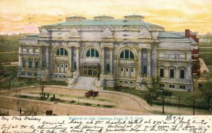 Vintage Postcard 1906 Museum of Art Collection Central Park New York City NY