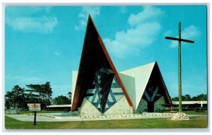 c1960's Grace Lutheran Church St. Petersburg Florida FL Vintage Postcard 