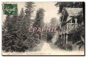 Old Postcard Gerardmer House Forestiere Belle Vue