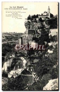 Old Postcard Rocamadour