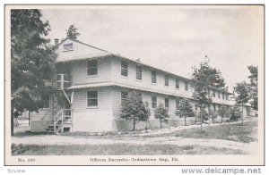 Officers Barracks, Indiantown Gap, Pennsylvania, 10-20s