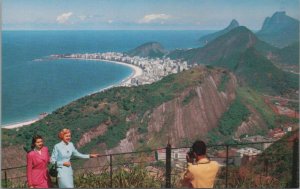 Postcard Pan American Airlines Rio de Janeiro Brazil