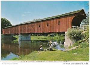 Canada Ontario Kitchener West Montrose Covered Bridge