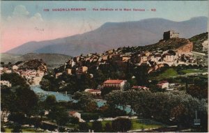 CPA VAISON-LA-ROMAINE Vue Generale et le Mont Ventoux (1086535)