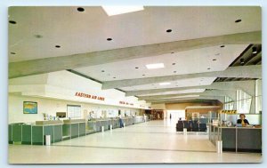 CHATTANOOGA, TN ~ Jet Age LOVELL FIELD MUNICIPAL AIRPORT Terminal  Postcard