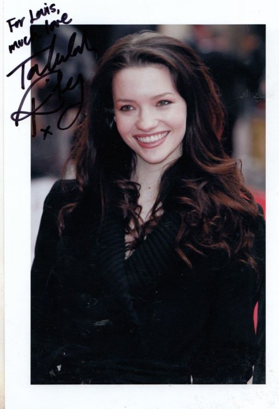 Talulah Riley of Agatha Christie's Poirot Miss Marple Stunning Hand Signed Photo