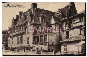 Old Postcard Perigueux House Renaissance Consuls