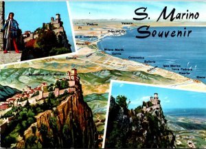 San Marino Souvenir Multi View