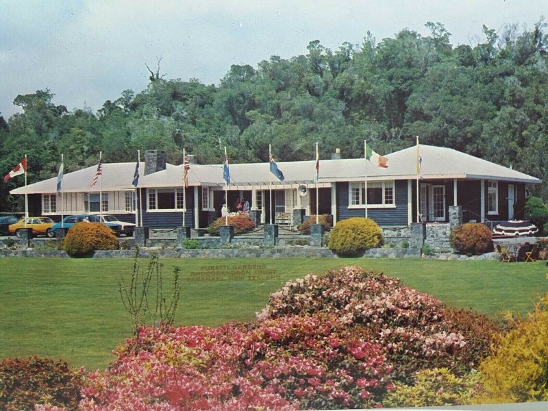 Pukeiti Gardens Rhododendron Trust Taranaki New Zealand Vintage Postcard