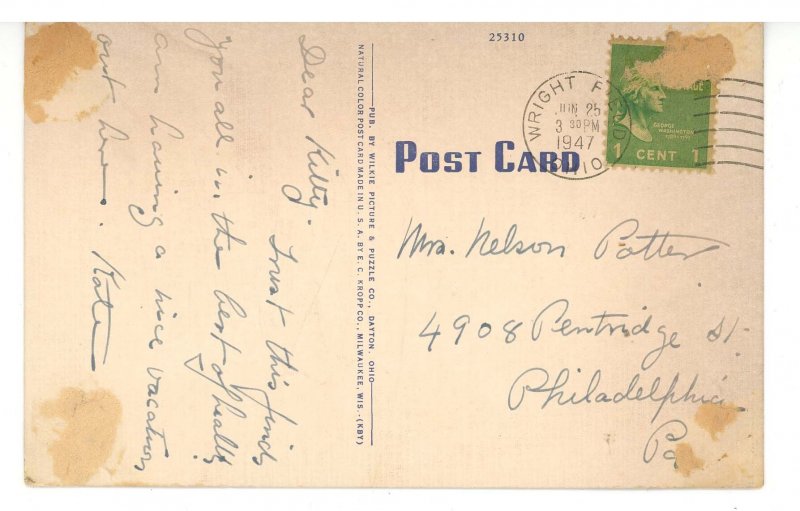 OH - Dayton. Skyline from Miami River