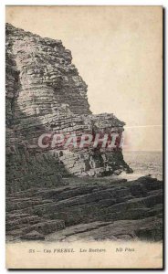 Old Postcard Cap Frehel Les Rochers