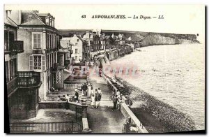 Old Postcard Arromanches La Digue