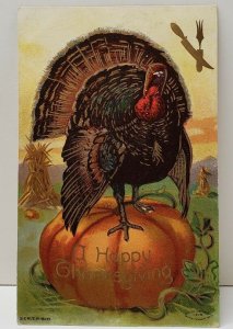 Thanksgiving Emb to Union Town Md Grand Jury  Visit Alms House 1909 Postcard B14