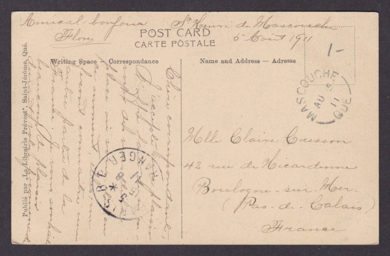 Postcard, CANADA, Saint-Jerome, Labelle Park