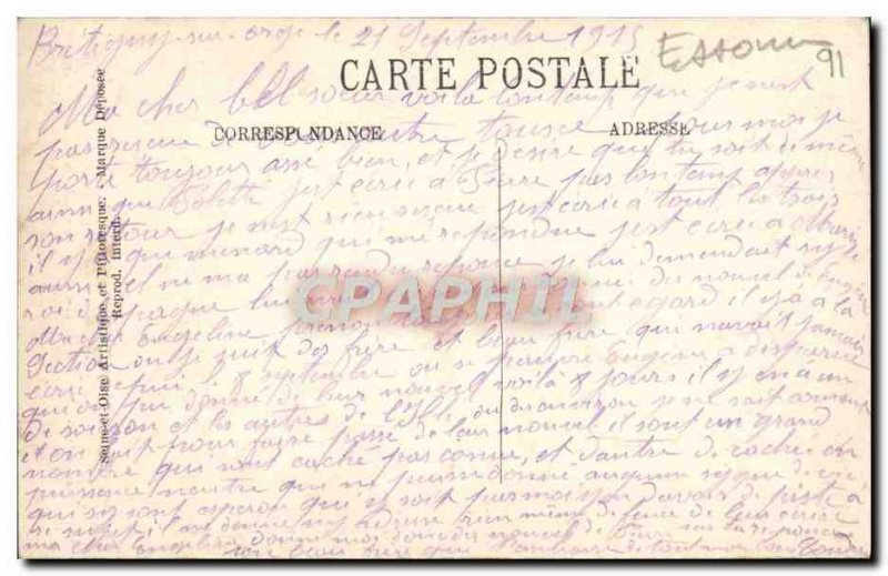 Old Postcard Montlhery Tower