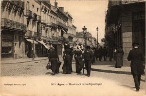 CPA AGEN - Boulevard de la Republique (638653)