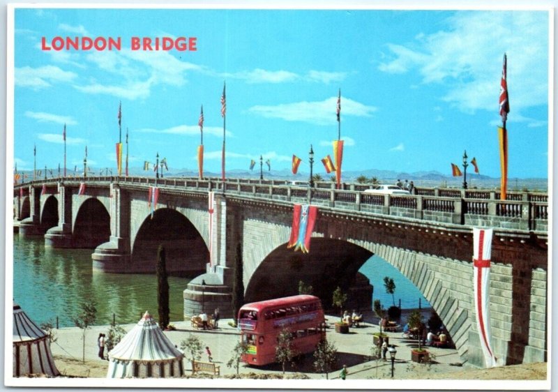 Postcard - London Bridge - Lake Havasu City, Arizona 