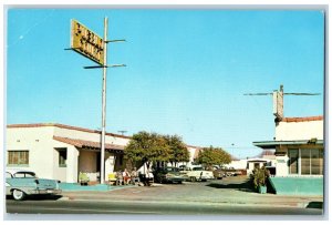 Tucson Arizona AZ Postcard Pueblo Court South Sixth Ave. c1960 Vintage Antique