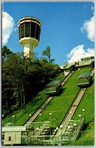 Niagara Falls Canada 1960s Postcard Horseshoe Falls Incline Railway